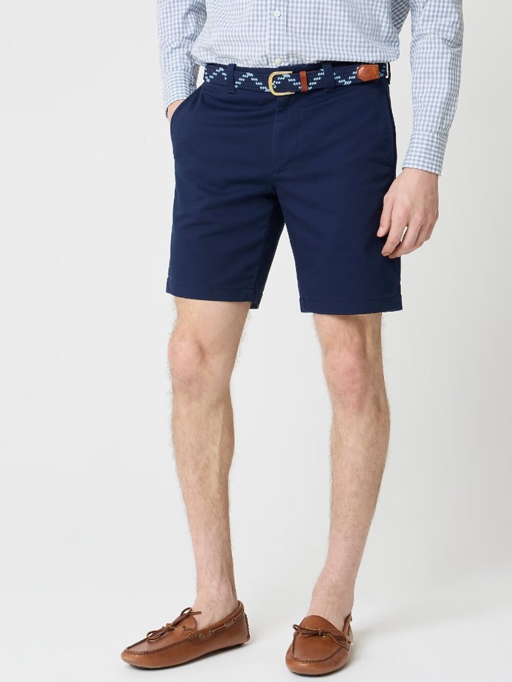 J. Crew Factory 9" flex chino short